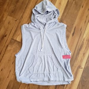 Women's Terry Cloth Sleeveless Sweatshirt